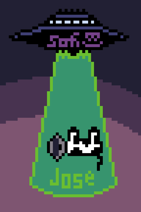 Pixelart character - Jose Vaca