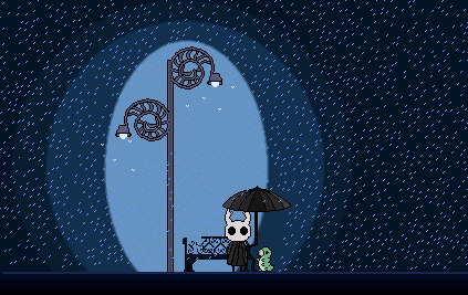 Pixelart character - Lluvia Knight
